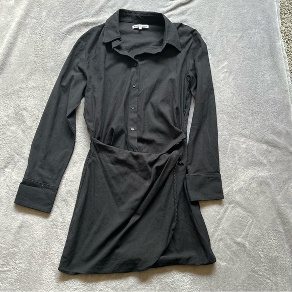 Reformation Weston Dress in Black - Picture 2 of 5